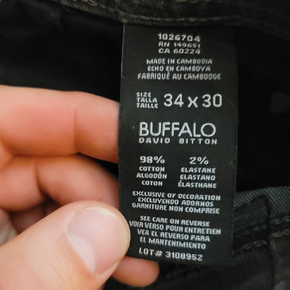 Buffalo David Bitton Driven X Basic straight stretch pants - Picture 8 of 8